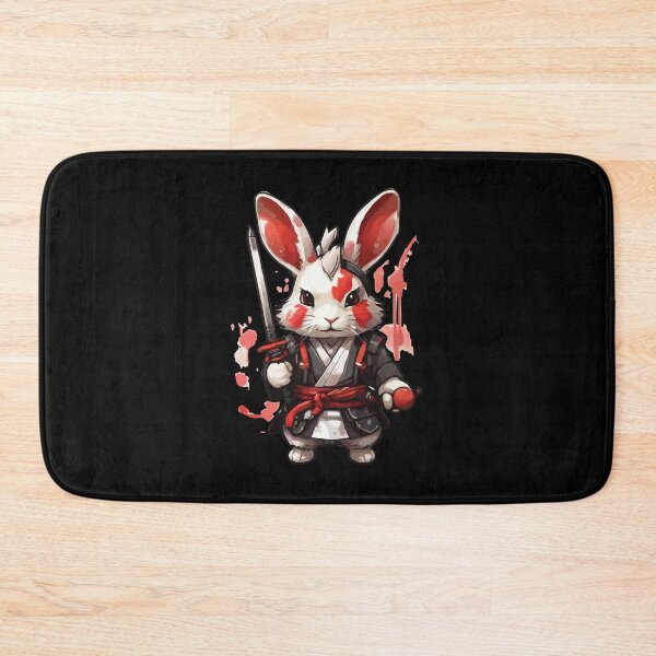 Item preview, Kawaii Samurai Rabbit designed and sold by Getup-clothing.