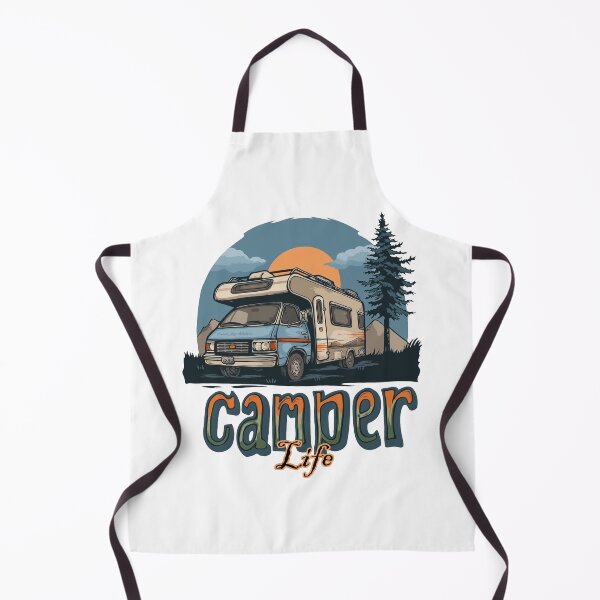 Item preview, Cool Camper Life Print designed and sold by Thehatinthecat.