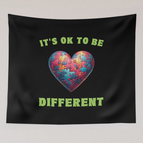 Item preview, It's ok to be different designed and sold by HeadTurningArt.