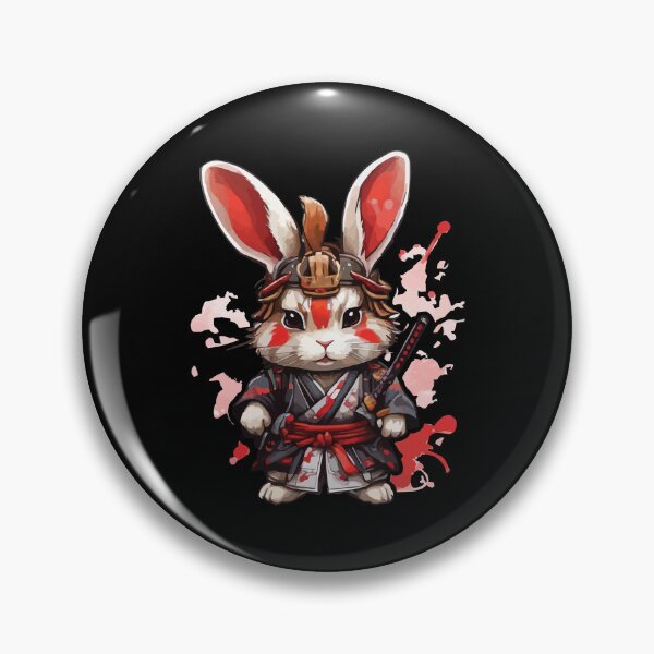 Item preview, Kawaii Samurai Rabbit designed and sold by Getup-clothing.