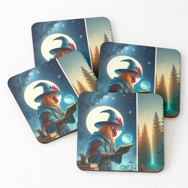 Item preview, Chicken Wizard Story designed and sold by Artisticalories.
