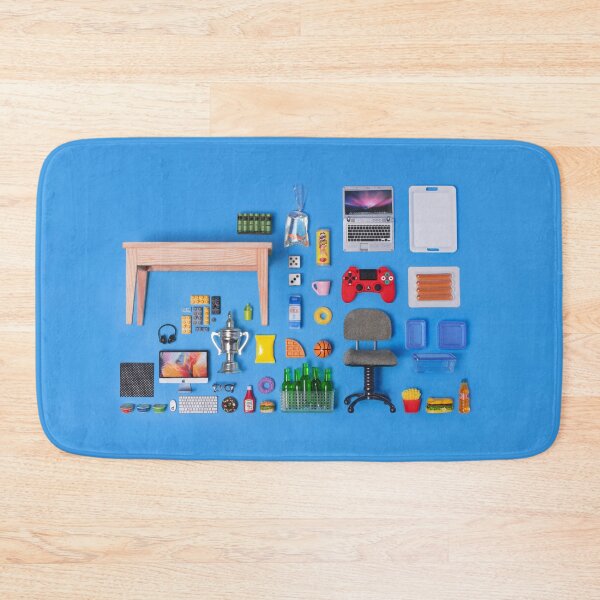 Item preview, Dollhouse inventory / dark blue designed and sold by pepinodemarst.