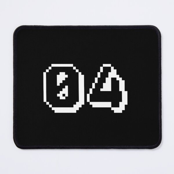 Item preview, 04, four, white, retro video game, 1 up! designed and sold by Numbers-Art.