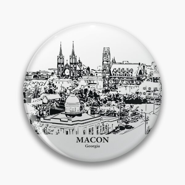Item preview, Macon - Georgia designed and sold by Lakeric Cityscapes.