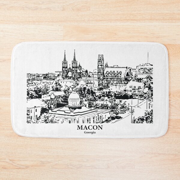 Item preview, Macon - Georgia designed and sold by Lakeric Cityscapes.
