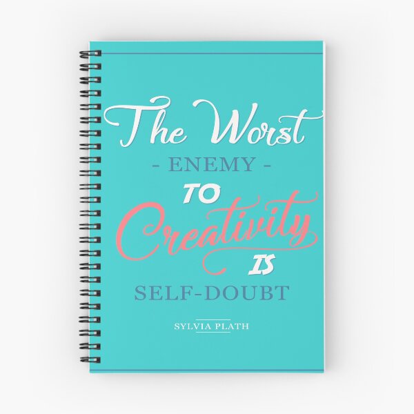 Item preview, The Worst Enemy to Creativity is Self Doubt designed and sold by nkmanju.