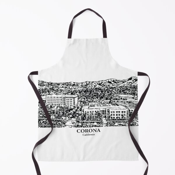 Artikelvorschau, Corona – Kalifornien entworfen und verkauft von Lakeric Cityscapes.