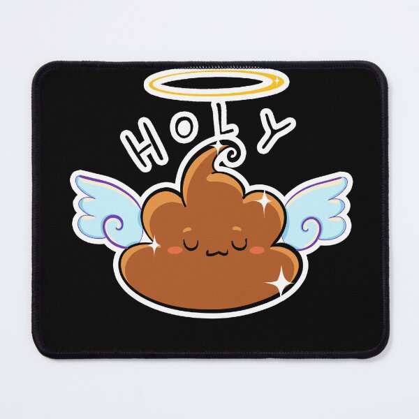 Item preview, Funny Holy Poop Cute Holy Shit T-shirt, Poop Emoji designed and sold by Whimsy Lines.