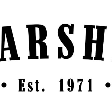 Artwork thumbnail, Oskarshamn Kalmar County Sweden Est. 1971 Black Letter Sverige by establishedwear