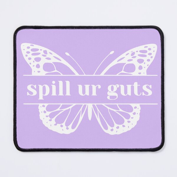 Item preview, Spill UR Guts Butterfly White designed and sold by MSSCustom.