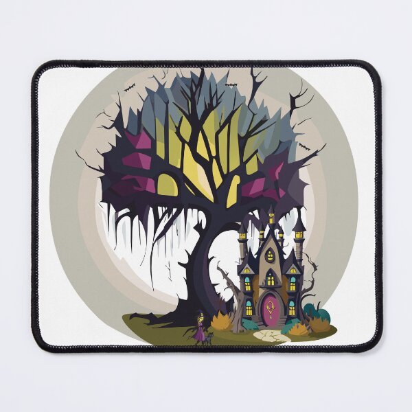 Item preview, A Witch, A Tree, Her Cottage and Her Cat designed and sold by Squiddlediddle.