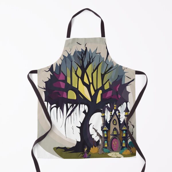 Item preview, A Witch, A Tree, Her Cottage and Her Cat designed and sold by Squiddlediddle.