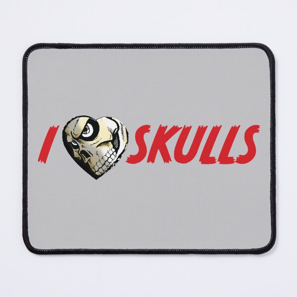 Item preview, I Heart Skulls designed and sold by ScaryFunny.