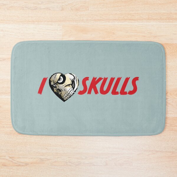 Item preview, I Heart Skulls designed and sold by ScaryFunny.