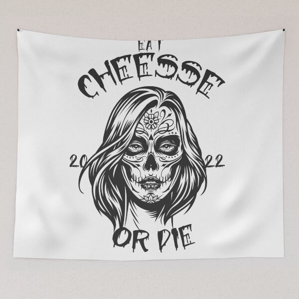 Item preview, Dark Queen of Cheese: Gothic Mummified Lady Graphic shirt designed and sold by Chonguissa Fashion.