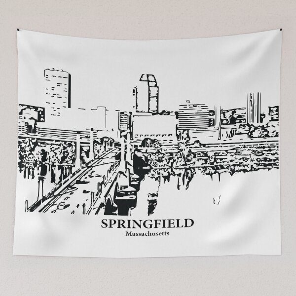 Item preview, Springfield - Massachusetts designed and sold by Lakeric Cityscapes.