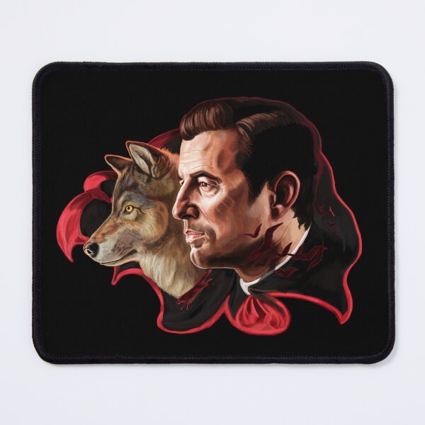 Item preview, Claes Bang Dracula Wolf Painting designed and sold by AK-Hevonen.