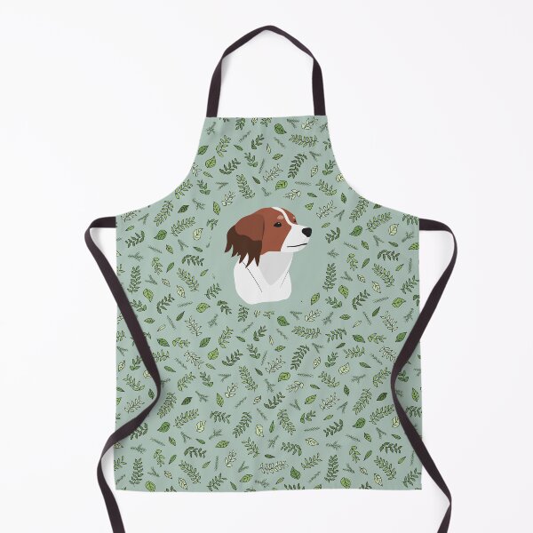 Item preview, Kooiker dog with leafy greens designed and sold by Tillowin.
