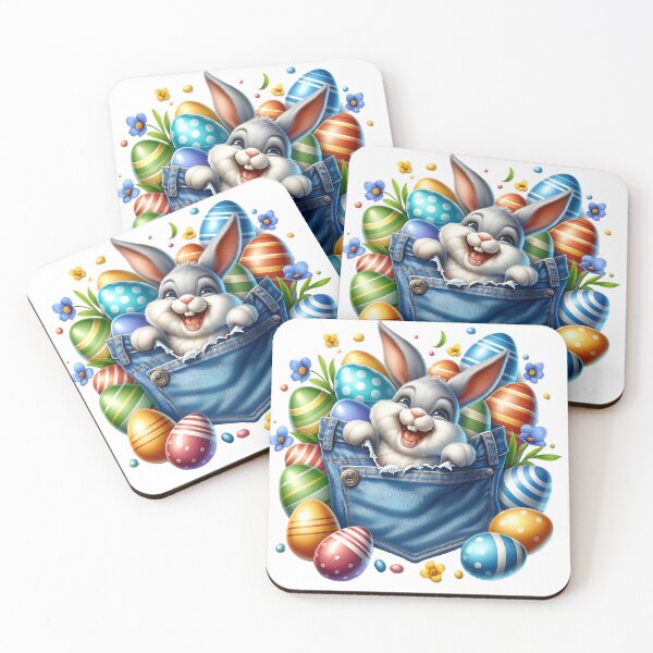 Item preview, Cute bunny in jeans! designed and sold by fribabywonder.