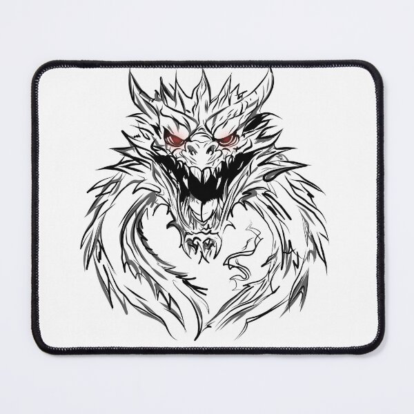Item preview, Angry Dragon Line-Art designed and sold by Midnighti4Msp.
