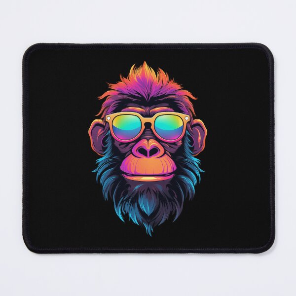 Item preview, Neon Monkey Wearing Sunglasses designed and sold by Monokular.