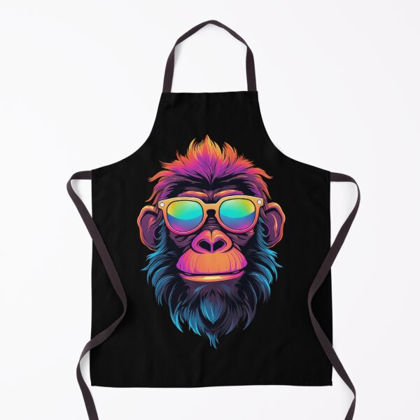 Item preview, Neon Monkey Wearing Sunglasses designed and sold by Monokular.