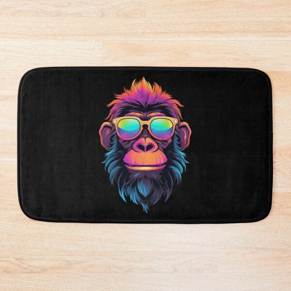 Item preview, Neon Monkey Wearing Sunglasses designed and sold by Monokular.