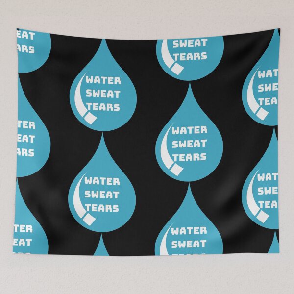 Item preview, Triathlon a Drop of Water, Sweat and Tears For Traitlonist designed and sold by AniArtPL.