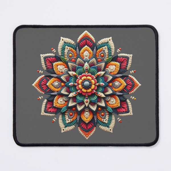 Item preview, Crocheted colorful flower for a knitter. designed and sold by GOTEK.