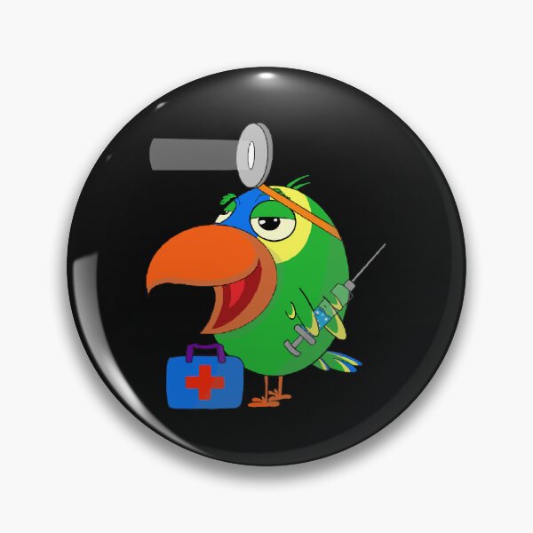 Item preview, Funny Amazon parrot doctor - Parrot at work designed and sold by YoshiArtDesign.