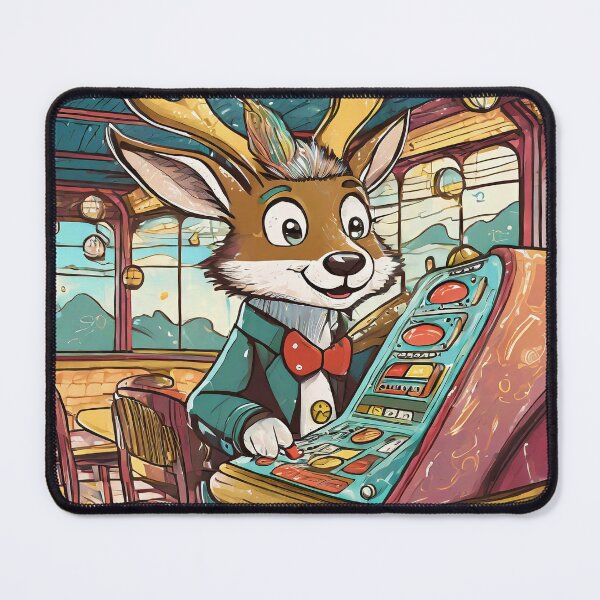 Item preview, Deer Plays Games of Chance designed and sold by omerfdln34.