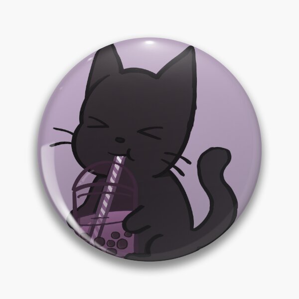 Item preview, Taro Boba Cat designed and sold by wormy-pope.