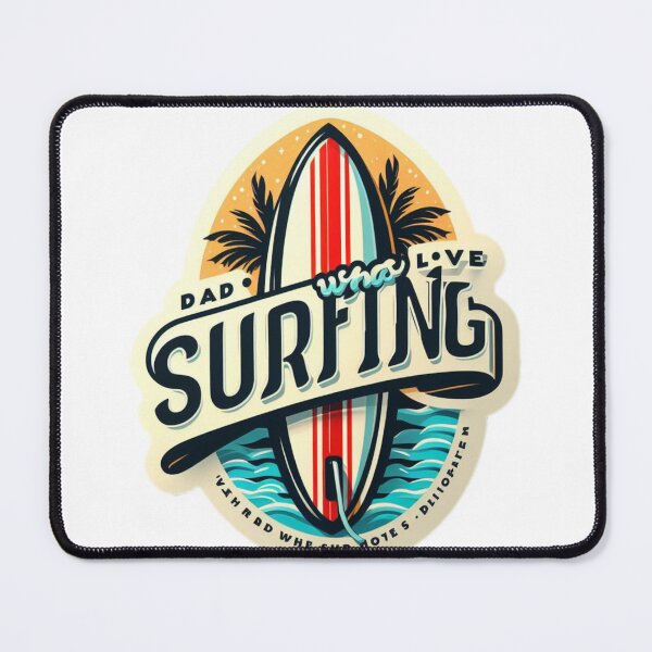 Item preview, Dad who loves surfing designed and sold by azaelbay7.