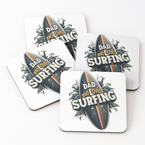 Item preview, Dad who loves surfing designed and sold by azaelbay7.
