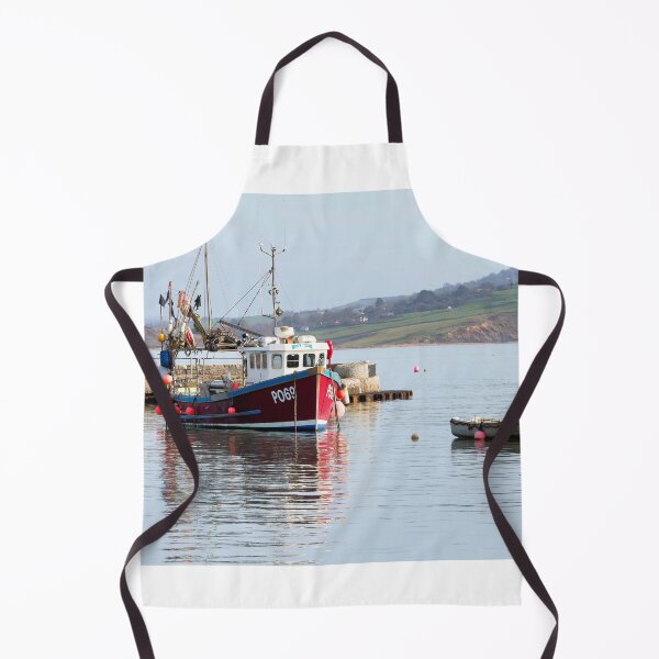 Item preview, Winter Harbour at Lyme Regis designed and sold by Dorset Girl.