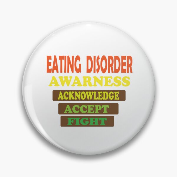Item preview, Eating Disorder Awarness, Acknowledge, Accept, Fight t-shirt designed and sold by Ami Ne.