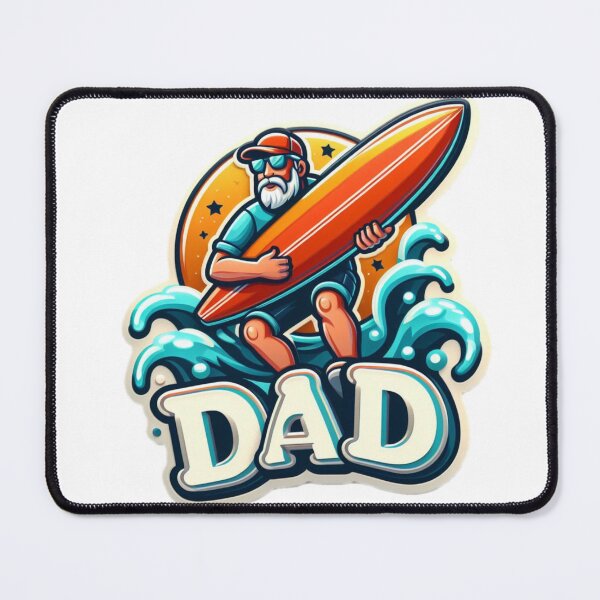 Item preview, Dad who loves surfing designed and sold by azaelbay7.