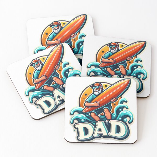 Item preview, Dad who loves surfing designed and sold by azaelbay7.