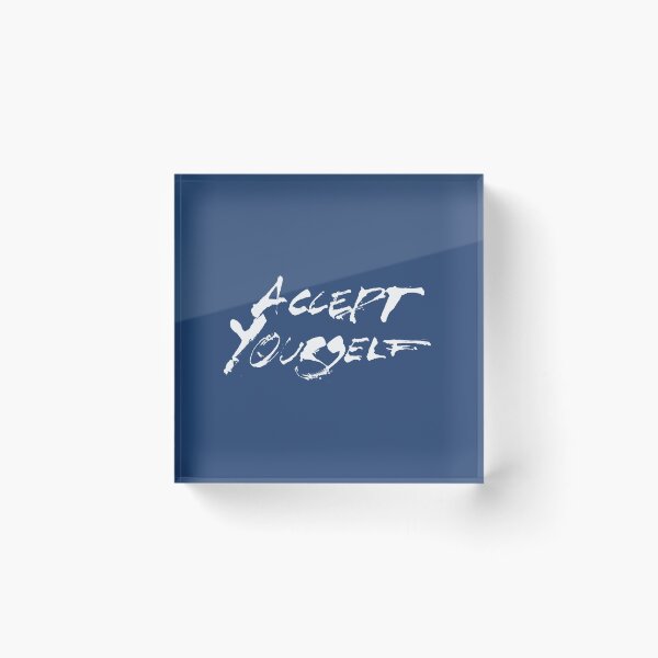 Item preview, Accept yourself White designed and sold by Kinky-Woom.