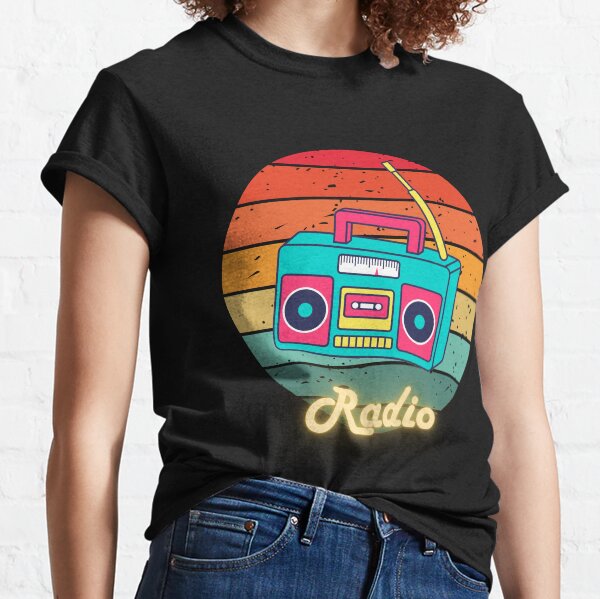 Item preview, Vibrant Radio Retro Sunset designed and sold by Y0ussefrizk.