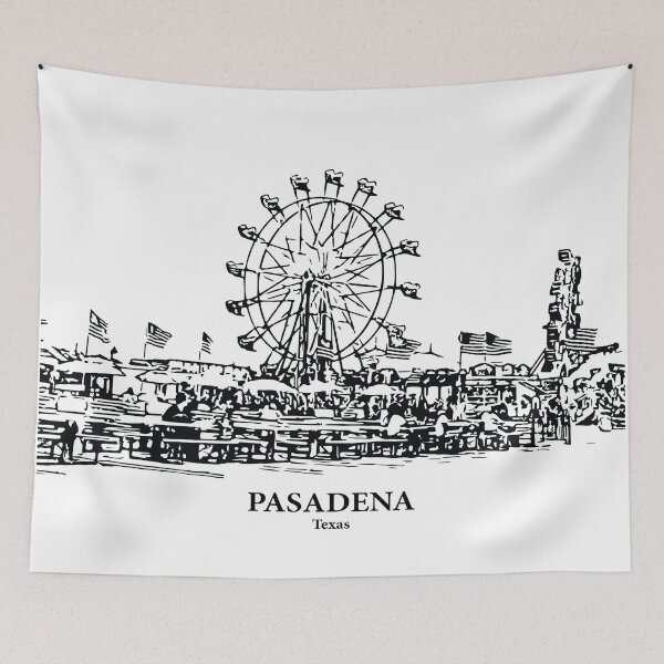 Item preview, Pasadena - Texas designed and sold by Lakeric Cityscapes.