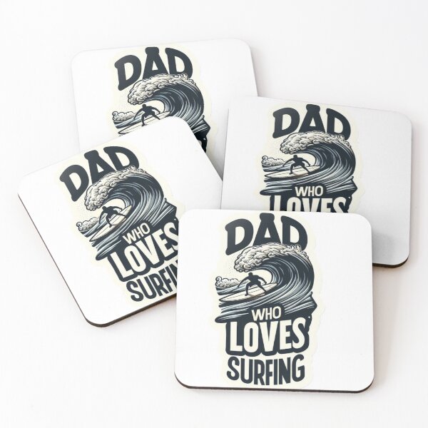 Item preview, Dad who loves surfing designed and sold by azaelbay7.