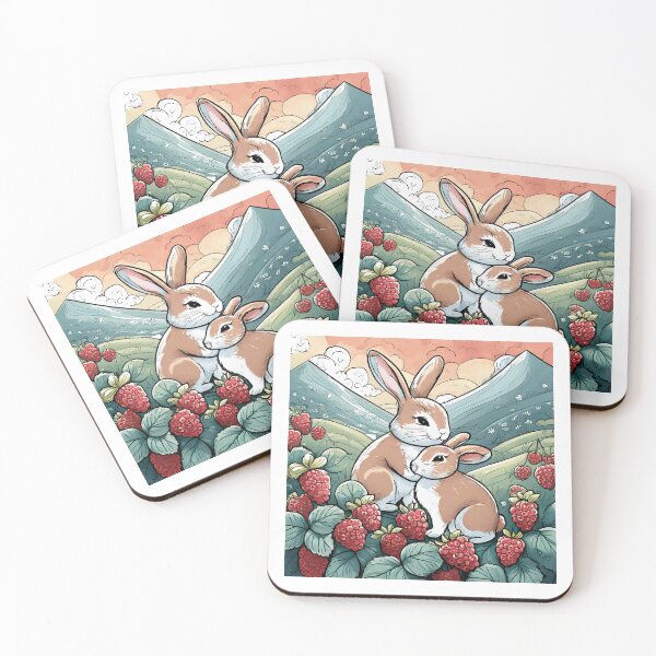 Item preview, Rabbit Strawberry Garden designed and sold by omerfdln34.