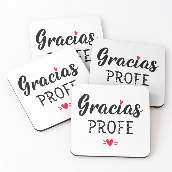 Item preview, Gracias profe. Thanks teacher - in Spanish. designed and sold by pidzam4e.