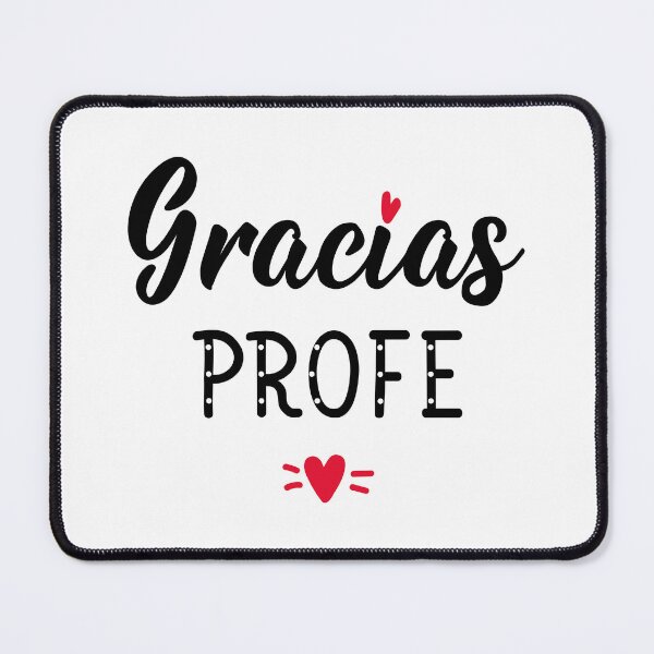 Item preview, Gracias profe. Thanks teacher - in Spanish. designed and sold by pidzam4e.