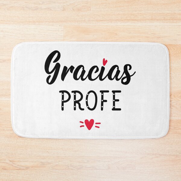 Item preview, Gracias profe. Thanks teacher - in Spanish. designed and sold by pidzam4e.