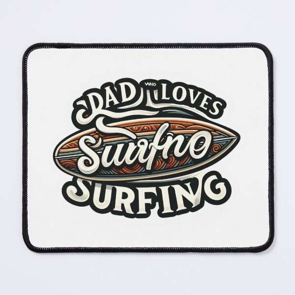 Item preview, Dad who loves surfing designed and sold by azaelbay7.