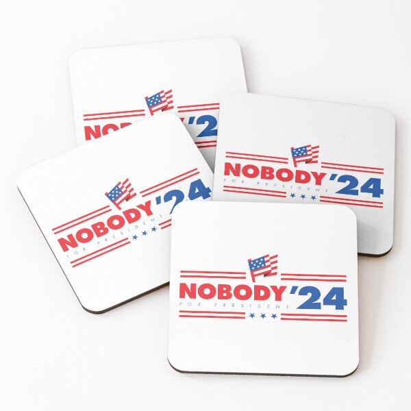 Item preview, How About Nobody for President of the United States 2024 - no taglines version designed and sold by markmm9.