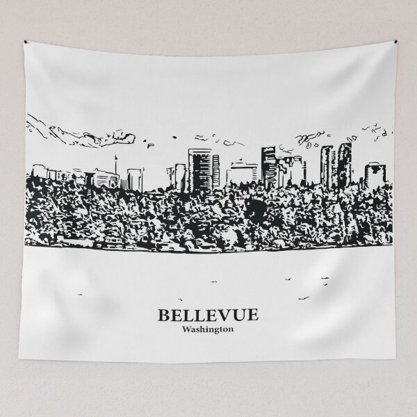 Item preview, Bellevue - Washington designed and sold by Lakeric Cityscapes.