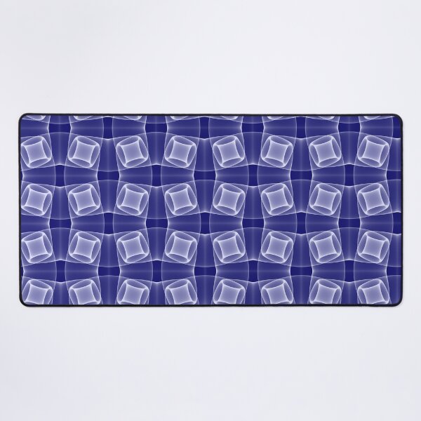 Item preview, Blue and White Geometric Squares Seamless Pattern designed and sold by gallofoto.
